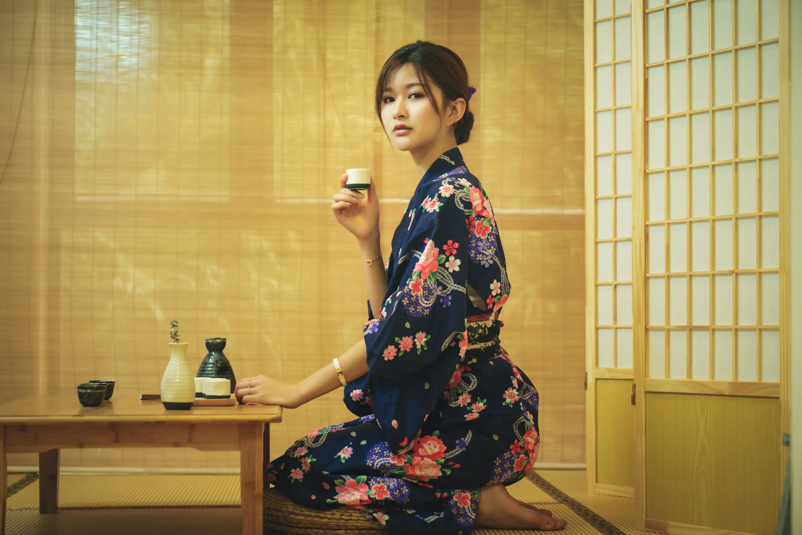 [YITUYU] 2021.12.21 Vol.510 – Summer Kimono Japanese Private Room Lu Chen#[40P]-4